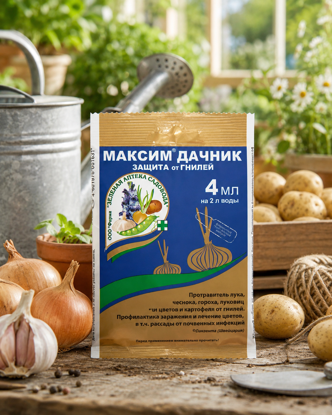 Максим дачник фунгицид для растений от гнилей 4 мл