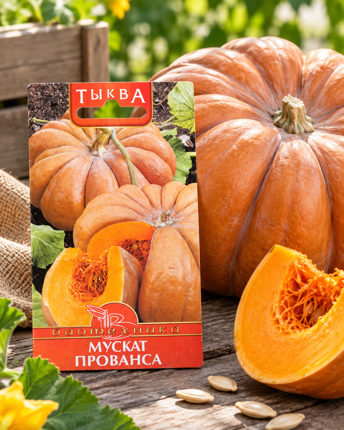 Семена Тыква Мускат прованса, 1 шт